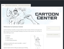 Tablet Screenshot of cartooncenter.net